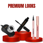 Rainbow Flux 4 in 1 Beauty Kit featuring Mascara, Lip Gloss, Pen Eyeliner and Gel Eyeliner